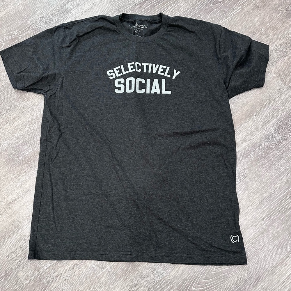 Selectively social Tshirt